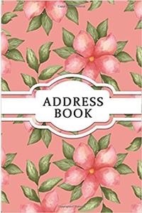 Address Book: Vintage Small Address Book & Birthdays for Contact (6x9 Inches)
