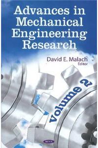 Advances in Mechanical Engineering Research
