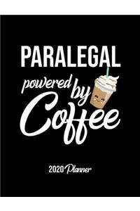 Paralegal Powered By Coffee 2020 Planner