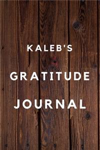 Kaleb's Gratitude Journal