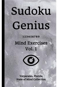 Sudoku Genius Mind Exercises Volume 1