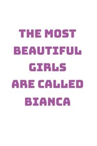 Bianca Girl Woman Notebook