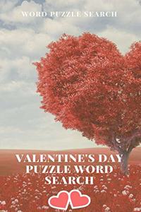 Word puzzle Search valentine's day puzzle Search