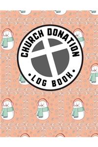 Church Donation Log Book