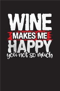 Wine Makes Me Happy You Not So Much