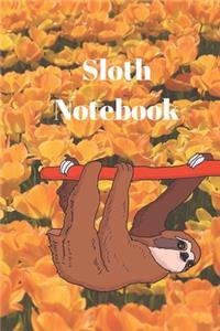 Sloth notebook