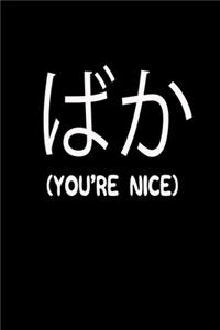 You're Nice