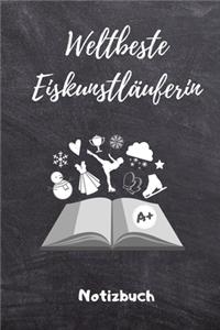 Weltbeste Eiskunstläuferin Notizbuch