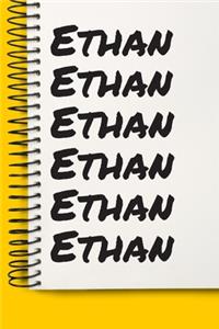 Name Ethan A beautiful personalized