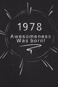 1978 awesomeness was born.