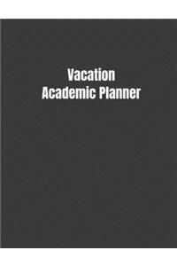 Vacation Academic Planner