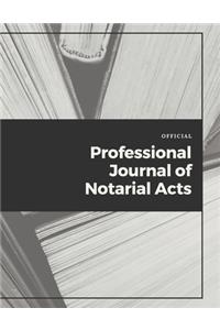 Professional Journal of Notarial Acts