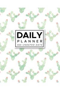Daily Planner 365 Undated Days