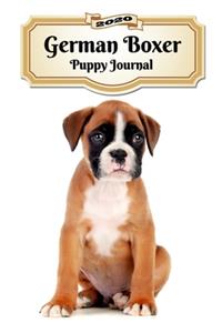 2020 German Boxer Puppy Journal