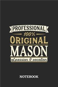 Professional Original Mason Notebook of Passion and Vocation