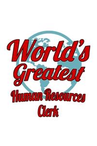 World's Greatest Human Resources Clerk