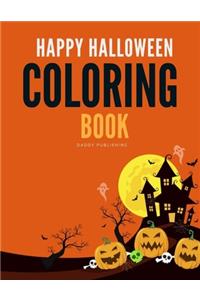 Happy Halloween Coloring Book