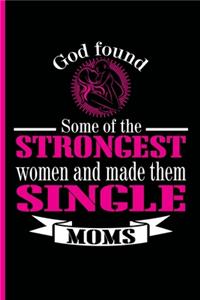 Single Mom Blank Journal Notebook