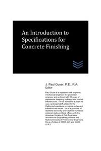 An Introduction to Specifications for Concrete Finishing