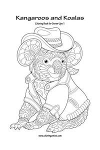 Kangaroos and Koalas Coloring Book for Grown-Ups 1