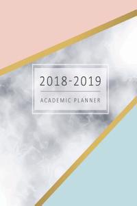 Academic Planner 2018-2019: Midyear 2018-2019 Planner, Calendar Monthly Weekly Schedule, Teacher Student Planner, Daily Writing Project Planner Organizer, Agenda Appointment Di