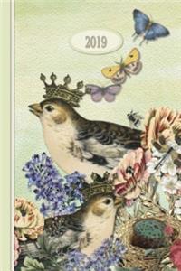 2019 Planner - Crowned Birds