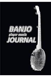 Banjo Player Music Journal