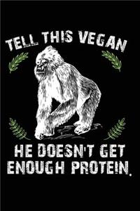 Tell This Vegan He Doesn't Get Enough Protein