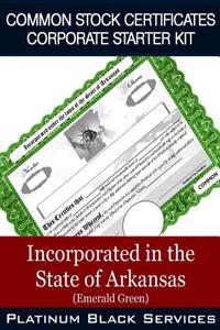 Common Stock Certificates Corporate Starter Kit