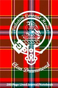 Clan Drummond 200 Page Lined Journal/Notebook