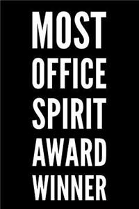 Most Office Spirit Award Winner