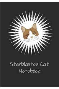 Starblasted Cat Notebook