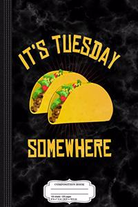 Taco Tuesday Graphic Composition Notebook
