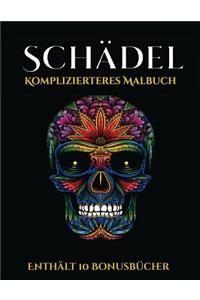 Komplizierteres Malbuch (Schädel)