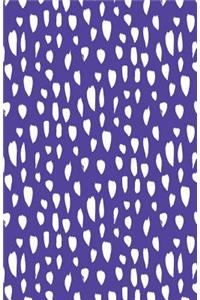 Bullet Journal Abstract Splashes Purple