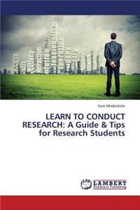 Learn to Conduct Research