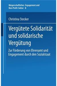 Vergütete Solidarität Und Solidarische Vergütung