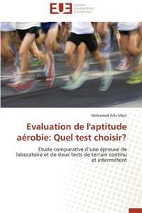 Evaluation de l'Aptitude Aérobie