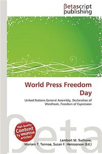 World Press Freedom Day