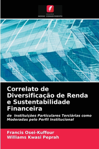 Correlato de Diversificação de Renda e Sustentabilidade Financeira