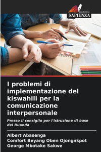 I problemi di implementazione del kiswahili per la comunicazione interpersonale