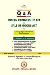 Questions and Answers: Indian Partnership Act and Sale of Goods Act- Volume 7