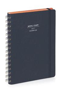 Nava 2016 Diary Weekly Small Black