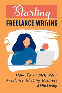 Starting Freelance Writing