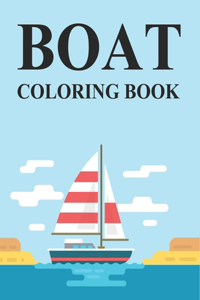 Boat Coloring Book