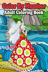 Color By Number Adult Coloring Book