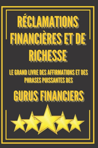 Réclamations Financières Et de Richesse