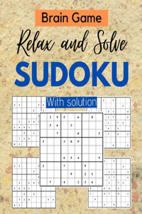 Brain Game Relax and Solve Sudoku