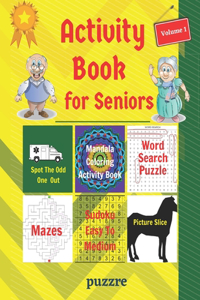 Activity Book For Seniors