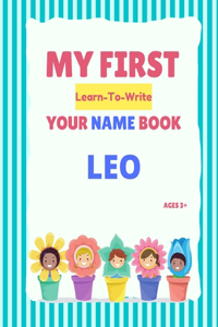 My First Learn-To-Write Your Name Book